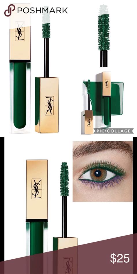 ysl mascara grün|YSL intense mascara.